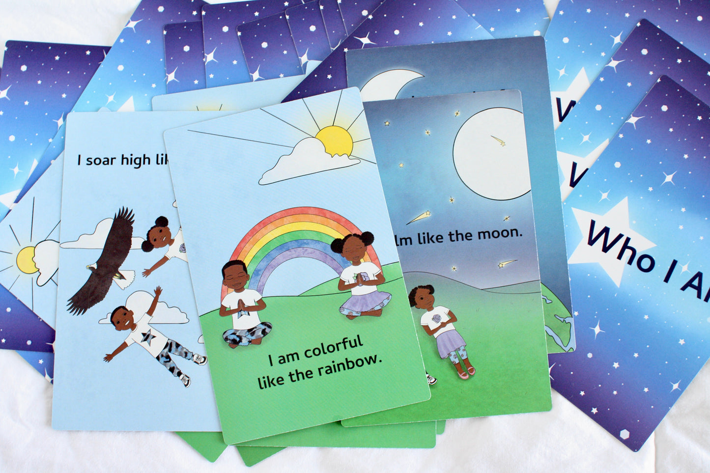 Who I Am 30 Affirmation Card Deck for Kids