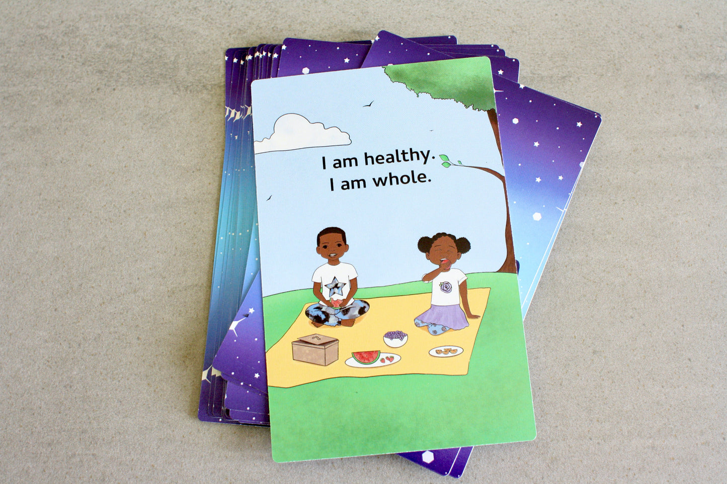 Who I Am 30 Affirmation Card Deck for Kids